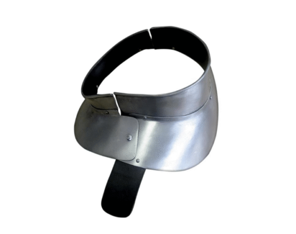 Steel gorget for cuirass