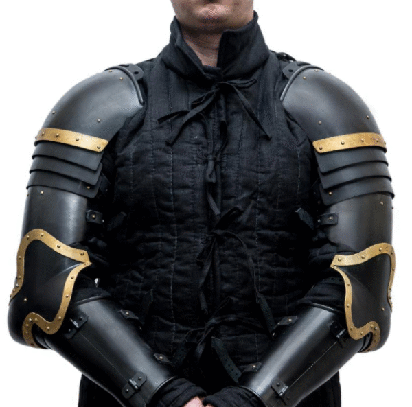 Italian Full Plate Arms Dark