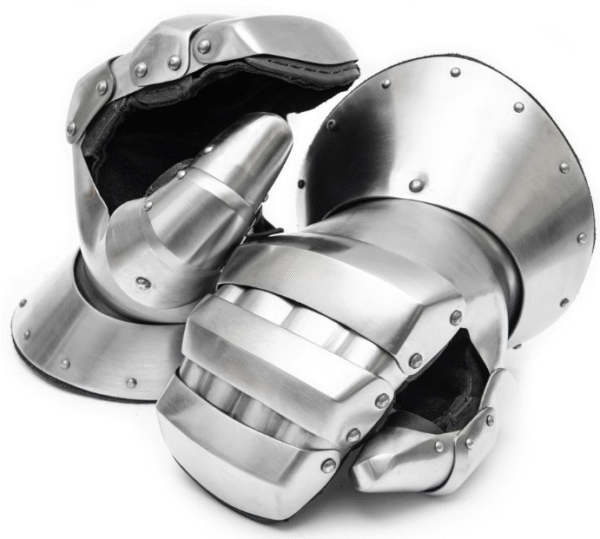 Buhurt plate mittens