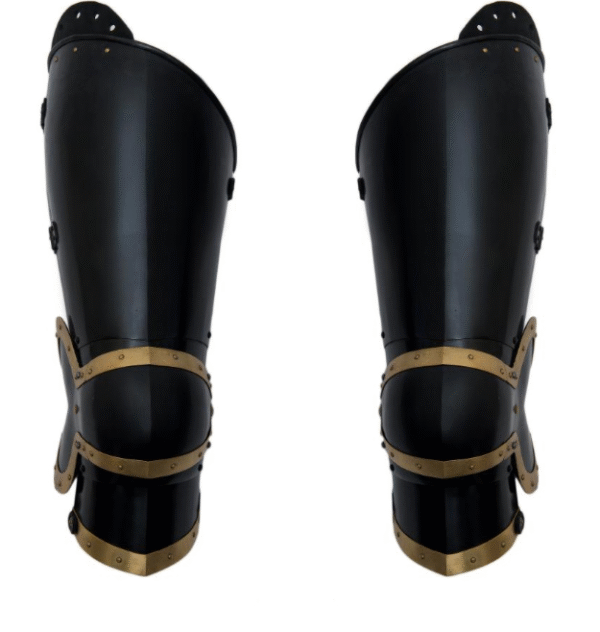 Plate hips of Count of Matsch blackened with brass