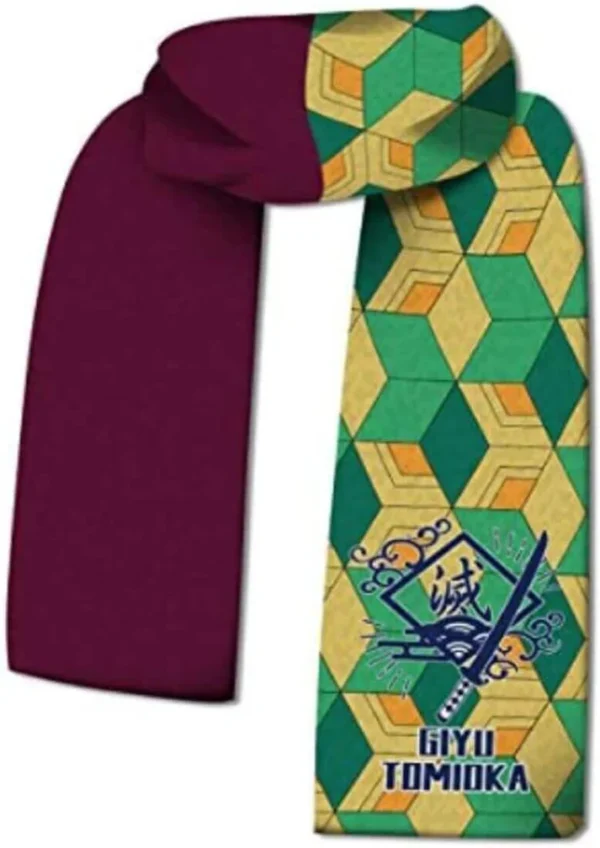 Cosplay Life Anime Demon Slayer Scarfs Rengoku Zenitsu Shinobu Giyu Tanjiro style