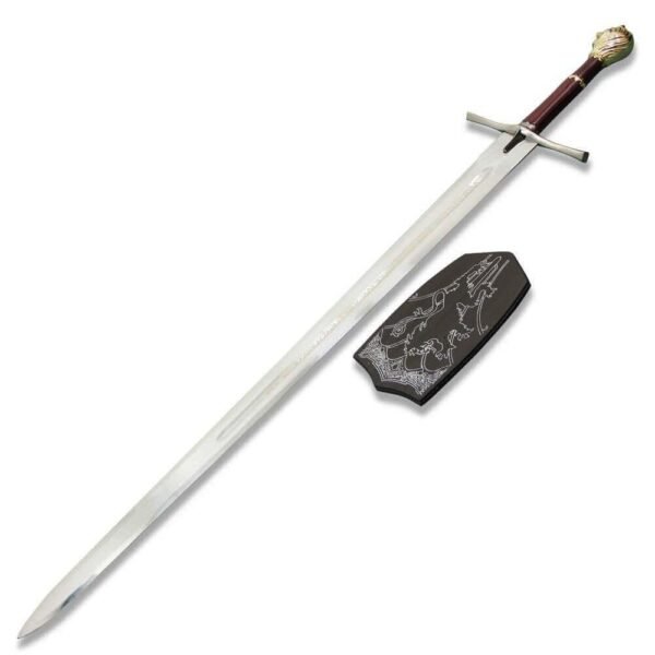 Chronicles Of Narnia Prince Sword Replica Gold Rhindon Sword of High King Peter |Rhindon sword replica